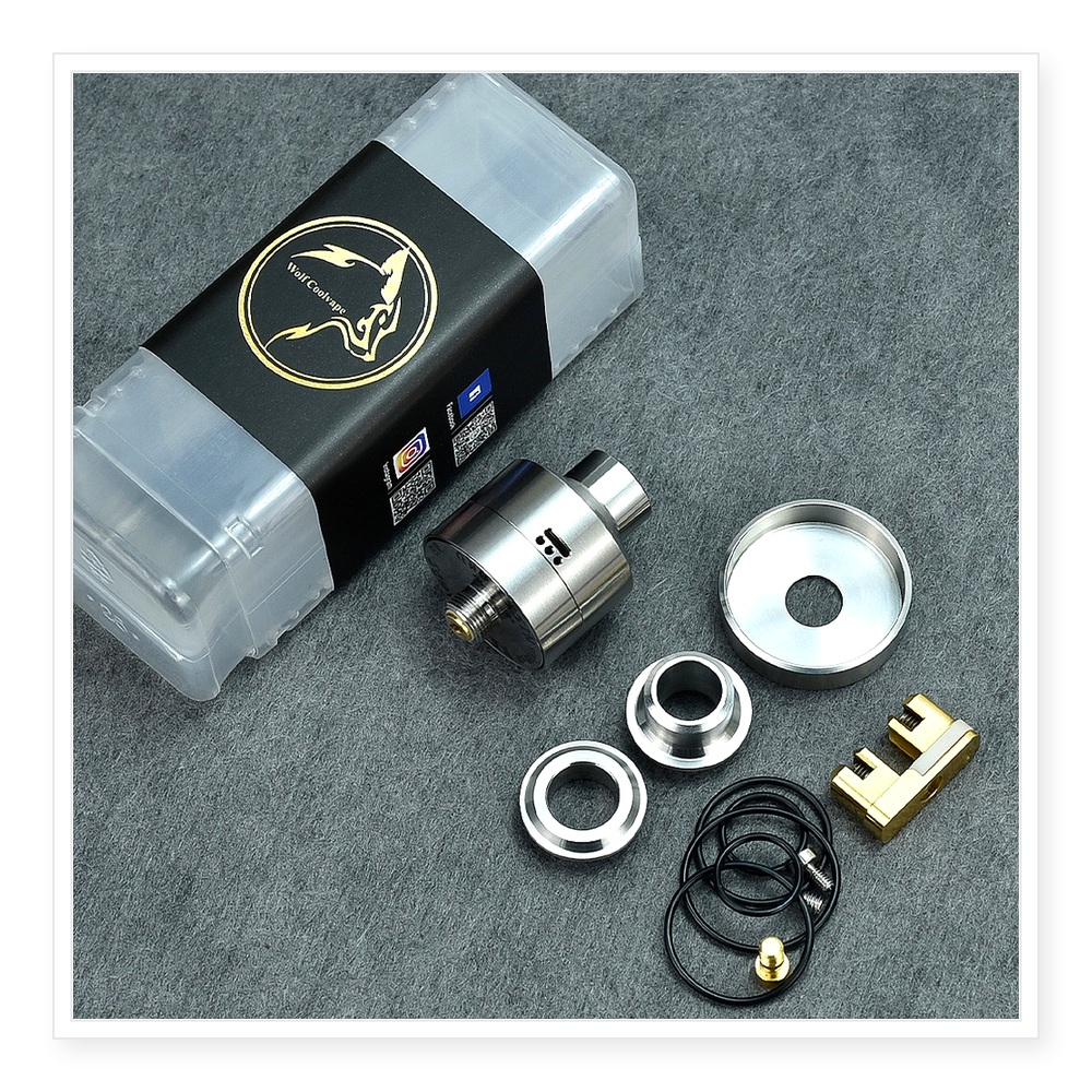 Atomizador Nisshoku RDA MTL de - Vape Coil Replacement reseña y precio