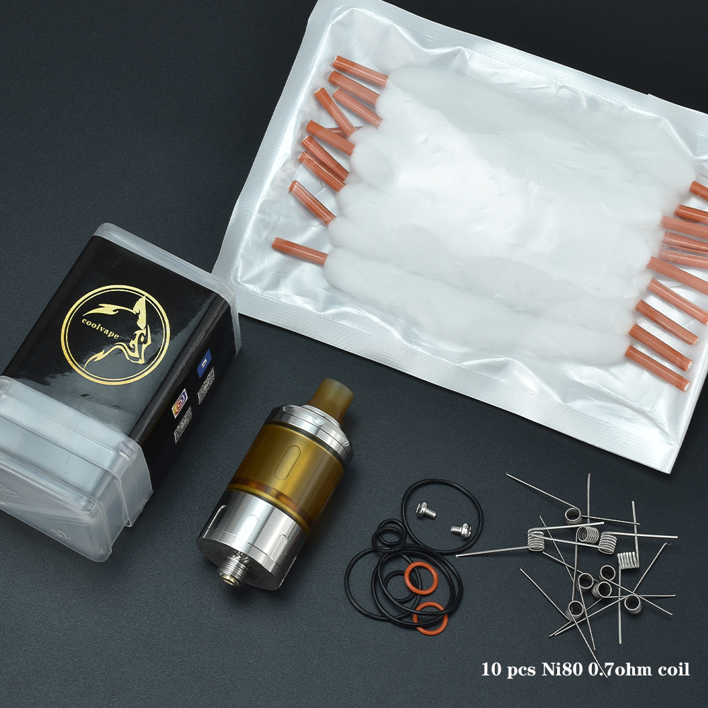 Atomizador Wolfcoolvape Hussar - Vape Coil Replacement reseña y precio